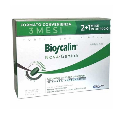 BIOSCALIN NOVA GENINA 90 COMPRESSE 2+1 OMAGGIO - Farmamood