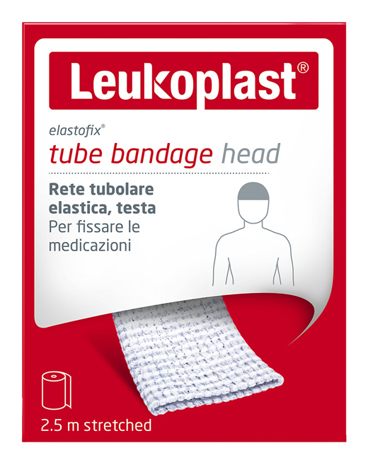 BENDA RETE ELASTOFIX LEUKOPLAST TESTA 2,50 M - Farmamood