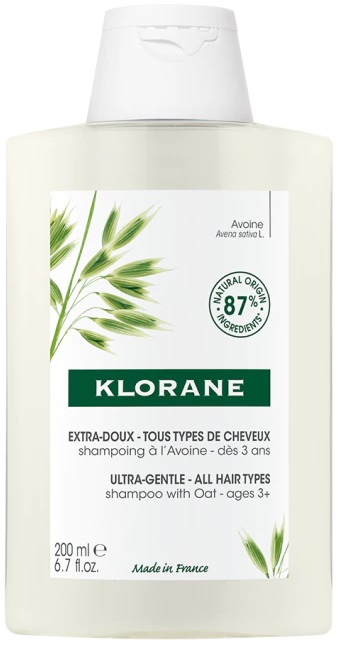 KLORANE SHAMPOO AL LATTE DI AVENA 200 ML - Farmamood