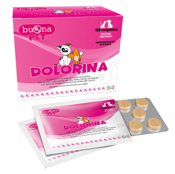 DOLORINA 100 COMPRESSE MASTICABILI - Farmamood