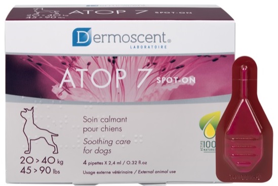 ATOP 7 SPOT-ON DOGS&CATS 20-40 KG 4 PIPETTE X 2,4 ML - Farmamood