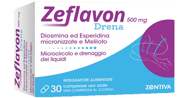 ZENTIVA ZEFLAVON DRENA 30 COMPRESSE - Farmamood