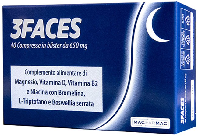 3FACES 40 COMPRESSE - Farmamood