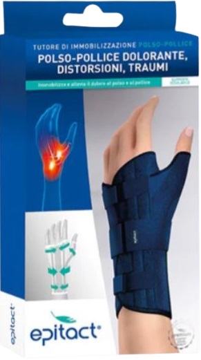 TUTORE POLSO/POLLICE PER TENDINITE EPITACT QUERV'ACTIV SINISTRO S - Farmamood