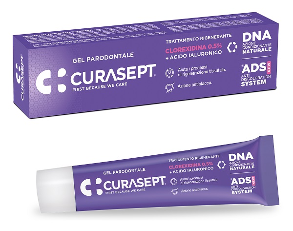 CURASEPT GEL PARODONTALE ADS DNA TRATTAMENTO RIGENERANTE 30 ML - Farmamood