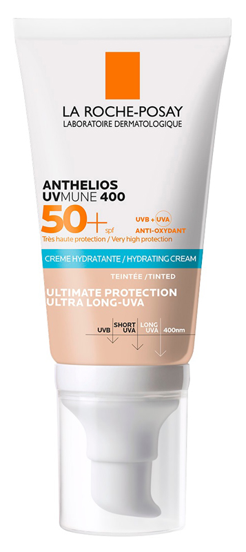 ANTHELIOS UVMUNE CREMA IDRATANTE SPF50+ COLORATO 50 ML - Farmamood