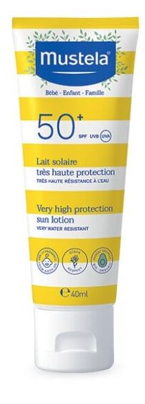 MUSTELA LATTE SOLARE 40 ML - Farmamood