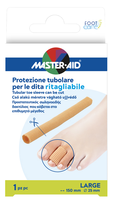 FOOTCARE PROTEZIONE TUBOLARE RITAGLIABILE 15CM L - Farmamood