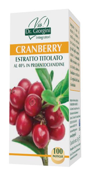 CRANBERRY ESTRATTO TITOLATO 100 PASTIGLIE - Farmamood