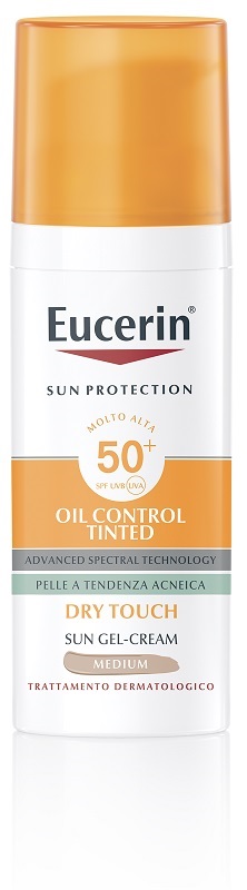 EUCERIN SUN OIL CONTROL TINTED CREAM SPF50+ 50 ML - Farmamood