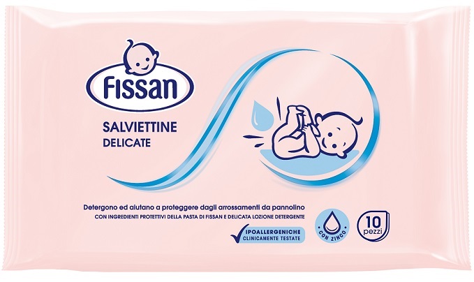 FISSAN SALVIETTE VIAGGIO 10 PEZZI - Farmamood
