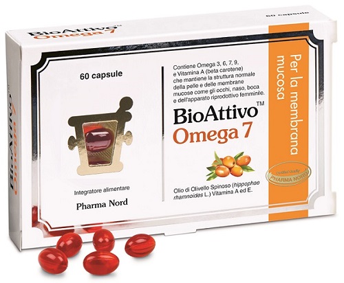 BIOATTIVO OMEGA 7 60 CAPSULE - Farmamood