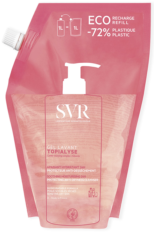 TOPIALYSE GEL LAVANT REFILL 1 L - Farmamood