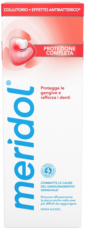 MERIDOL COLLUTORIO PROTEZIONE COMPLETA SENZA ALCOOL 400 ML - Farmamood