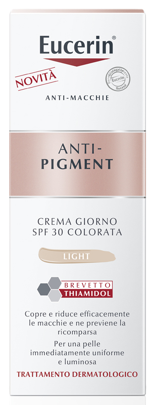 EUCERIN ANTI-PIGMENT GIORNO SPF30 COLORATO LIGHT 50 ML - Farmamood