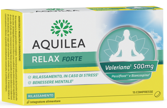 AQUILEA RELAX FORTE 15 COMPRESSE - Farmamood