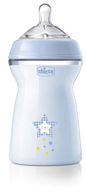 CHICCO BIBERON NAT FEEL PP 6M+ 330 ML BIMBO - Farmamood