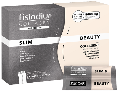 FISIODIUR COLLAGEN SLIM&BEAUTY 24 STICK PACK - Farmamood