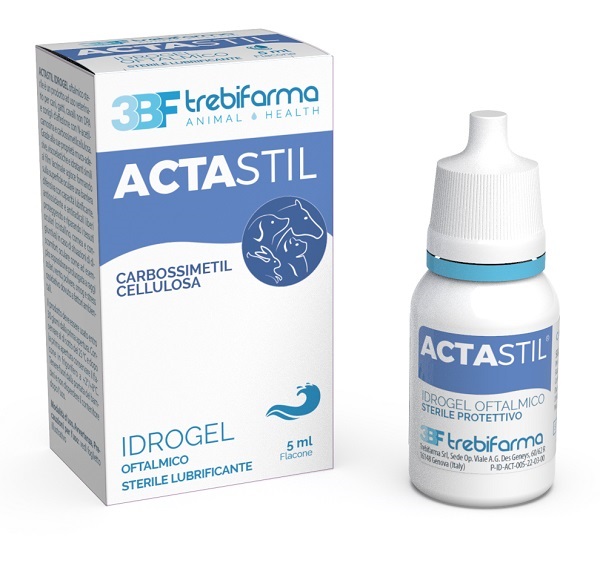 ACTASTIL SOLUZIONE OFTALMICA GOCCE OCULARI PROTETTIVE IDRATANTI EUTROFICHE LUBRIFICANTI 5 ML - Farmamood