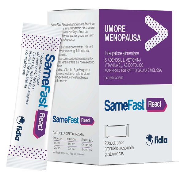 SAMEFAST REACT 20 STICK PACK - Farmamood
