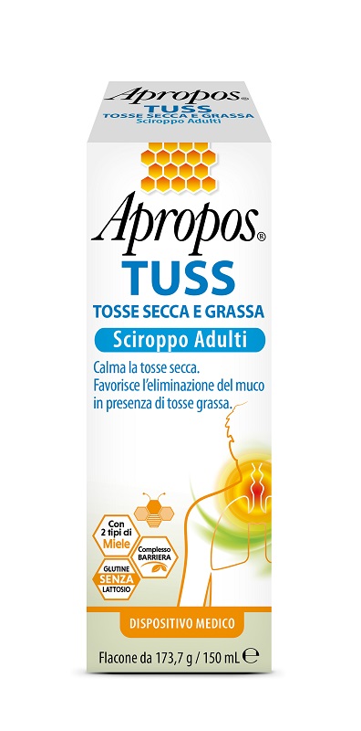 APROPOS TUSS SCIROPPO ADULTI 150 ML - Farmamood