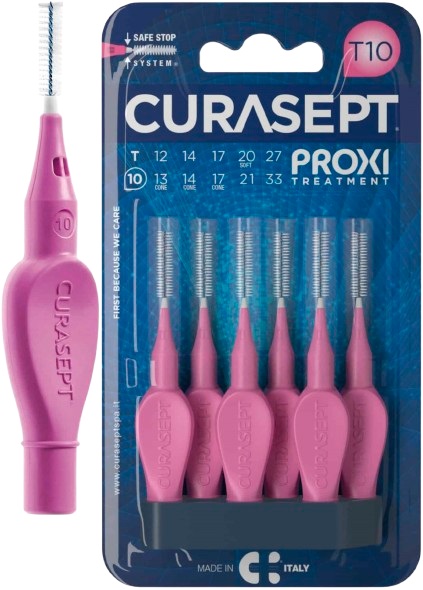 CURASEPT PROXI T10 FUXIA 6 PEZZI - Farmamood