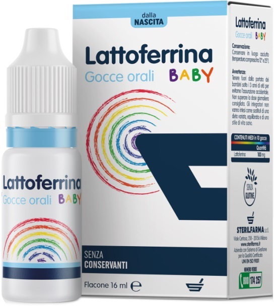 LATTOFERRINA BABY GOCCE ORALI 16 ML - Farmamood