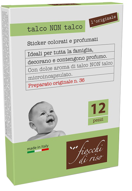 FIOCCHI DI RISO TALCO NON TALCO CEROTTI 12 PEZZI - Farmamood