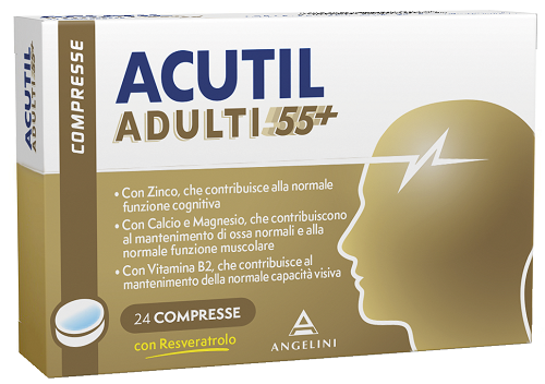 ACUTIL ADULTI 55+ 24 COMPRESSE IT - Farmamood