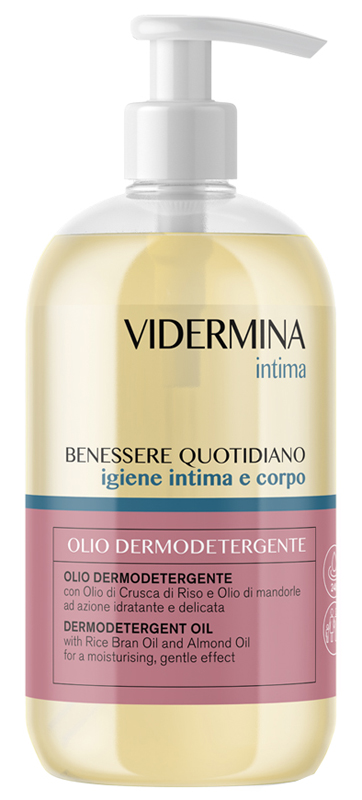 VIDERMINA INTIMA OLIO DETERGENTE CORPO E INTIMO 500 ML - Farmamood