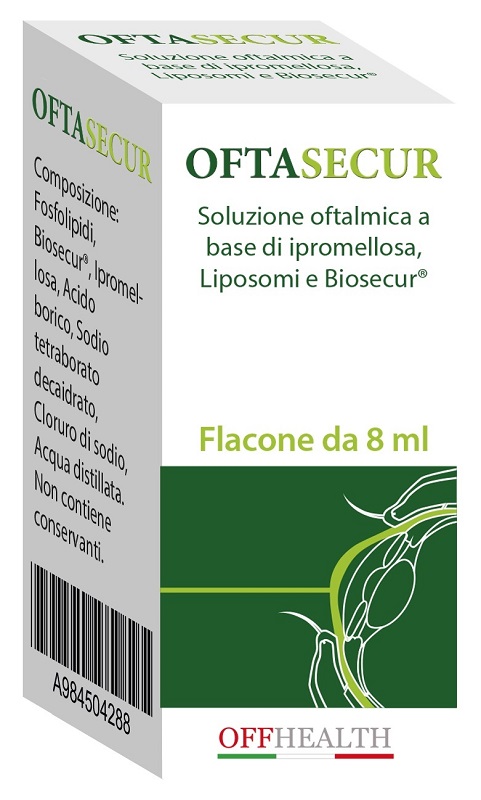 OFTASECUR BIOSECUR COLLIRIO 8 ML - Farmamood