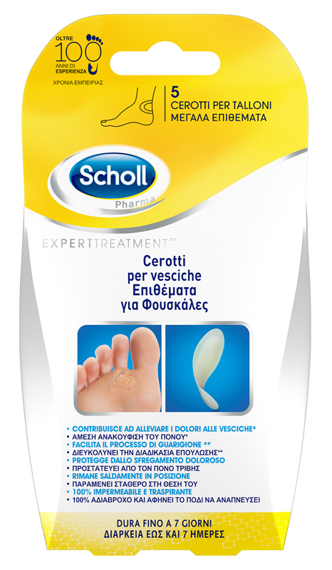 CEROTTO SCHOLL VESCICHE TALLONE 6 PEZZI - Farmamood