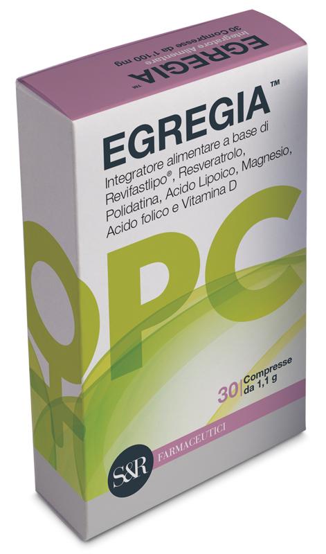 EGREGIA 30 COMPRESSE - Farmamood