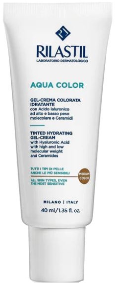 RILASTIL AQUA COLORATA GEL CREMA MEDIUM - Farmamood