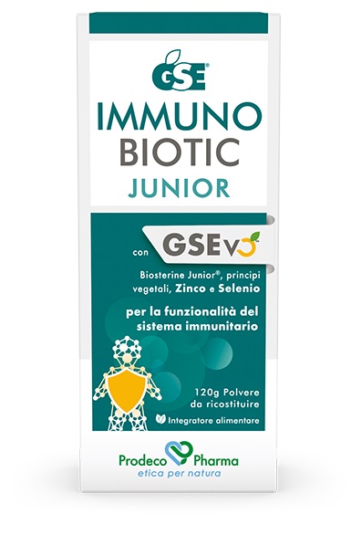 GSE IMMUNOBIOTIC JUNIOR 120 G - Farmamood