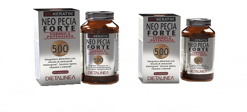 DIETALINEA BIOKERATIN NEO PECIA FORTE 500 60 COMPRESSE - Farmamood