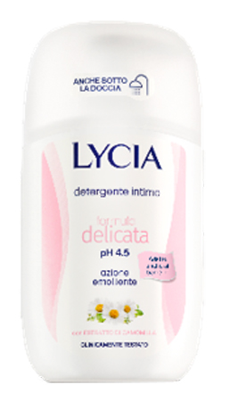 LYCIA DETERGENTE INTIMO DELICATA NEW 200 ML - Farmamood