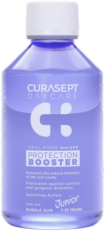 CURASEPT DAYCARE COLLUTORIO PROTECTION BOOSTER JUNIOR 250 ML - Farmamood