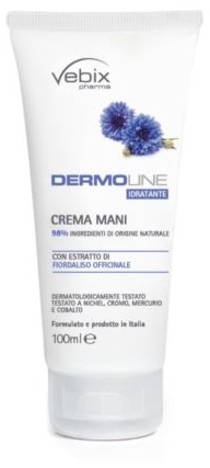 VEBIX DERMOLINE CREMA MANI FIORDALISO 100 ML - Farmamood