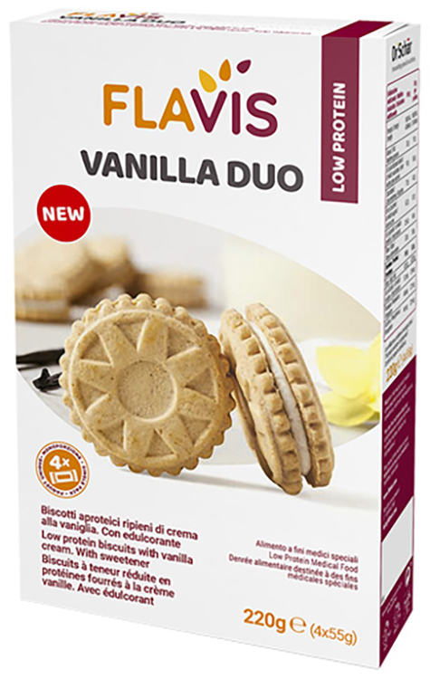 FLAVIS VANILLA DUO 220 G - Farmamood