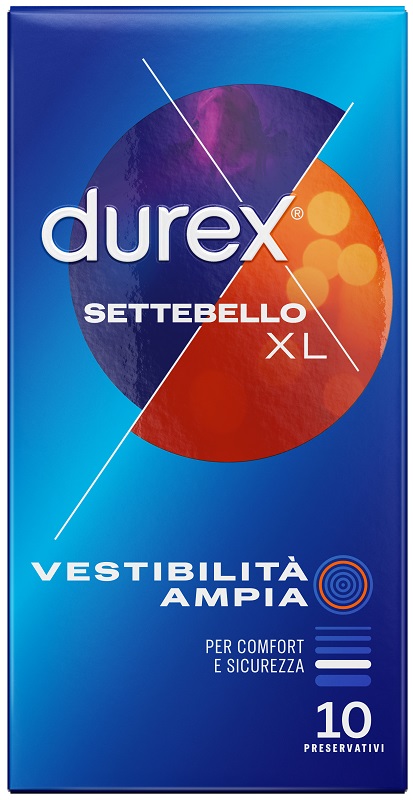 PROFILATTICO DUREX SETTEBELLO EXTRALARGE 10 PEZZI - Farmamood