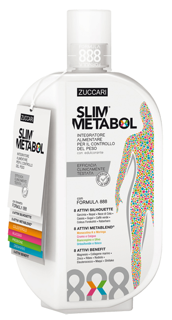 SLIM METABOL NUOVA FORMULAZIONE 888 ML - Farmamood