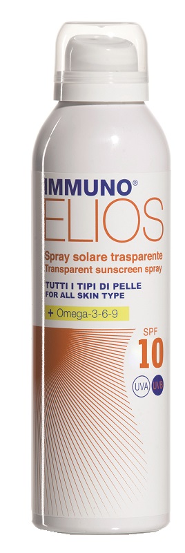 IMMUNO ELIOS SPRAY SOLARE TRASPARENTE SPF 10 150 ML - Farmamood