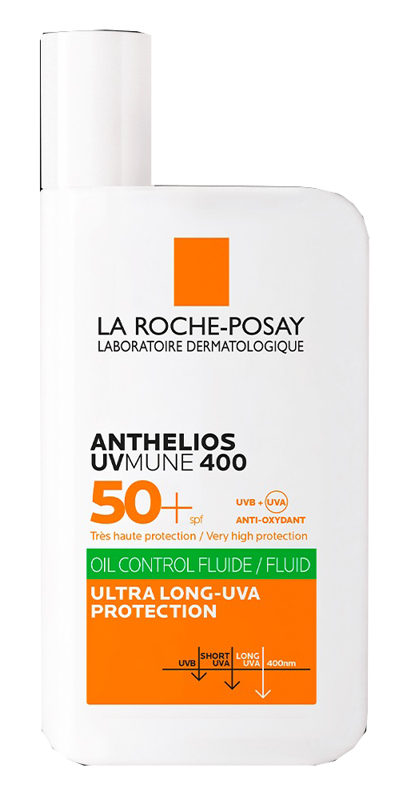 ANTHELIOS FLUIDO OIL CONTROL COLORATO UVMUNE SPF50+ 50 ML - Farmamood