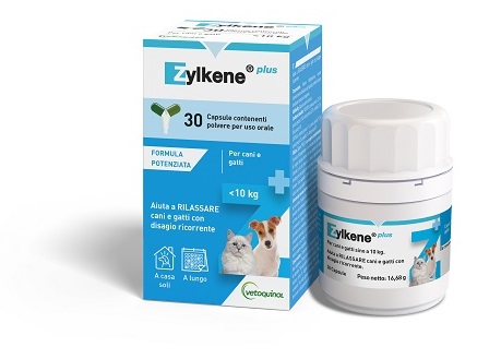 ZYLKENE PLUS CANI/GATTI 10 KG 30 CAPSULE - Farmamood