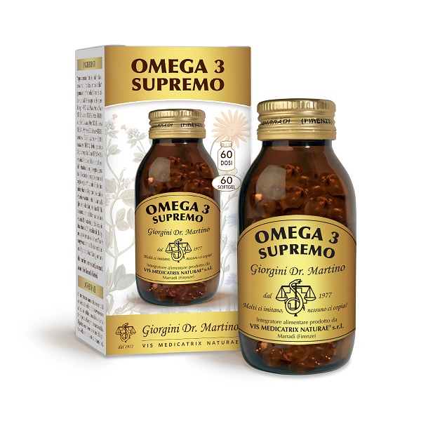OMEGA 3 SUPREMO 60 SOFTGEL - Farmamood