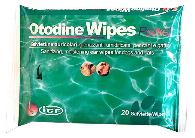 OTODINE WIPES POCKET 20 PEZZI - Farmamood