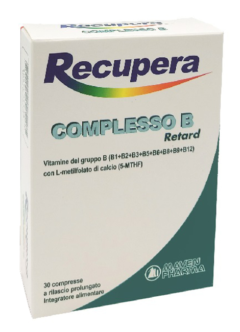 RECUPERA COMPLESSO B RETARD 30 COMPRESSE - Farmamood