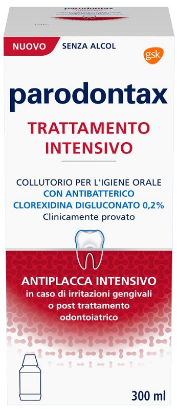 PARODONTAX TRATTAMENTO INTENSIVO CLOREXIDINA 0,2% - Farmamood