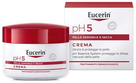 EUCERIN PH5 CREMA PELLE SENSIBILE 75 ML - Farmamood